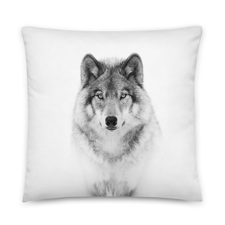 Kissen - Calm Wolf Kuratoren von artlia 22″×22″ artlia