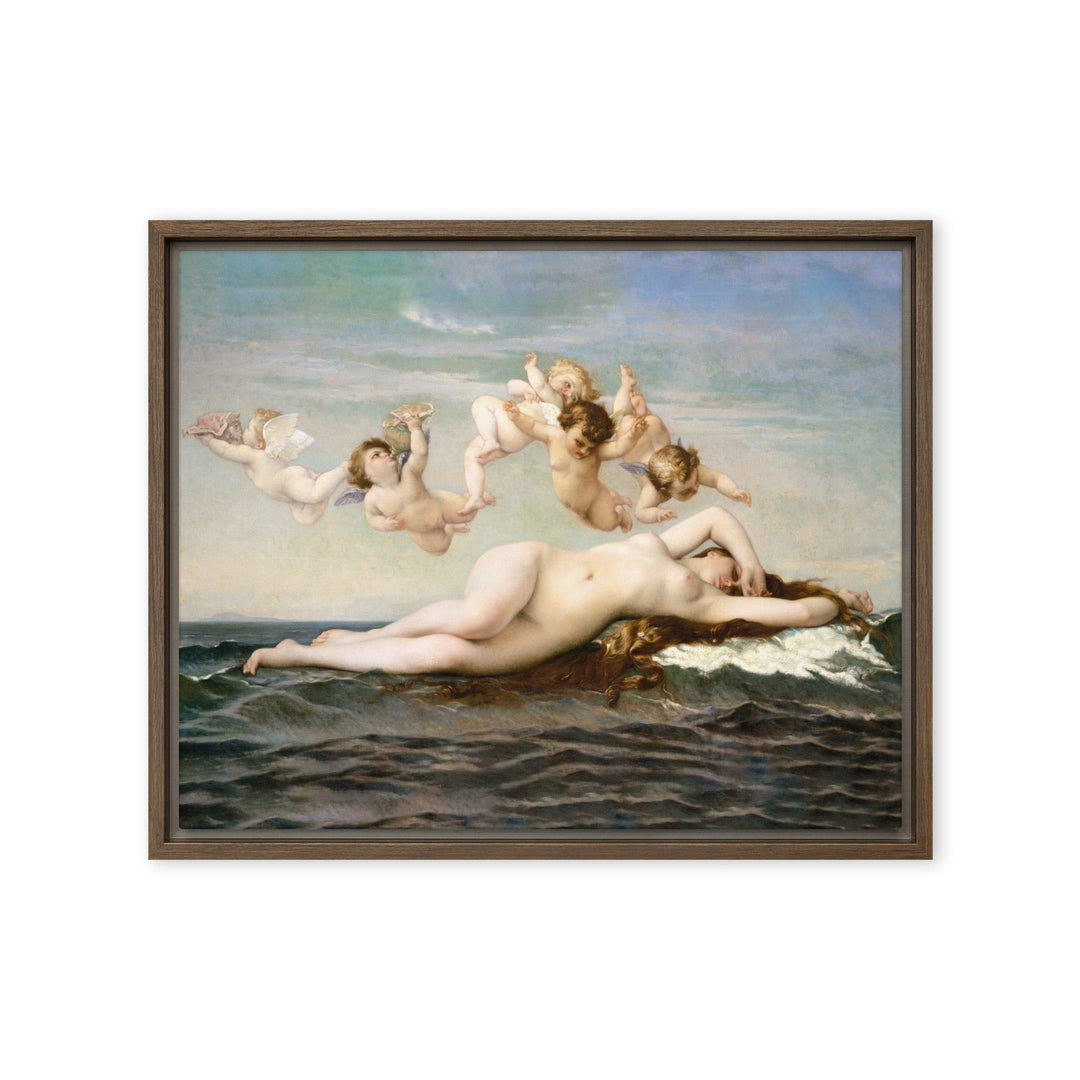 Leinwand - Alexandre Cabanel, Die Geburt der Venus Alexandre Cabanel Braun / 41x51 cm (16″×20″) artlia