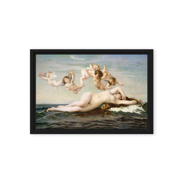 Leinwand - Alexandre Cabanel, Die Geburt der Venus Alexandre Cabanel Schwarz / 31x46 cm (12″×18″) artlia