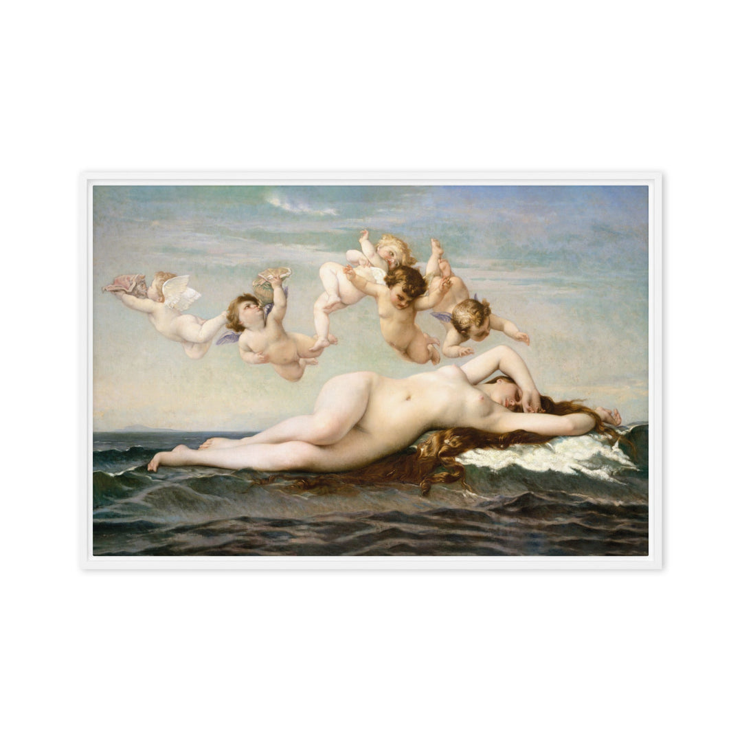 Leinwand - Alexandre Cabanel, Die Geburt der Venus Alexandre Cabanel Weiß / 51x76 cm (20″×30″) artlia