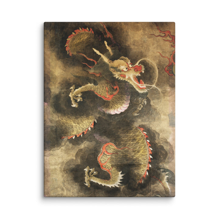 Leinwand - Der Heilige Blaue Drache Kuratoren von artlia ohne Rahmen / 31x41 cm (12″×16″) artlia