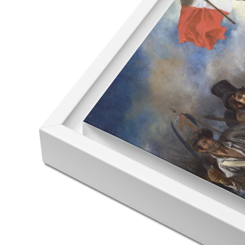 Leinwand - Eugène Delacroix, Die Freiheit führt das Volk Eugène Delacroix artlia