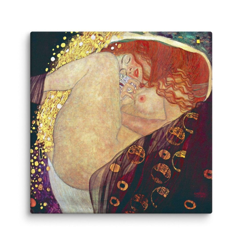 Leinwand - Gustav Klimt, Danae Gustav Klimt Ohne Rahmen / 30x30 cm (12″×12″) artlia