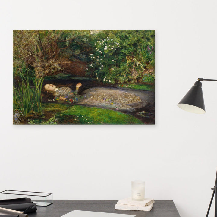 Leinwand - John Everett Millais, Ophelia John Everett Millais artlia