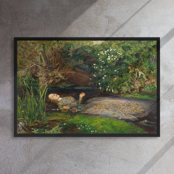 Leinwand - John Everett Millais, Ophelia John Everett Millais artlia