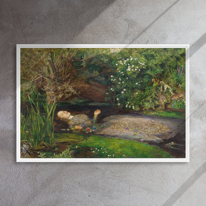 Leinwand - John Everett Millais, Ophelia John Everett Millais artlia