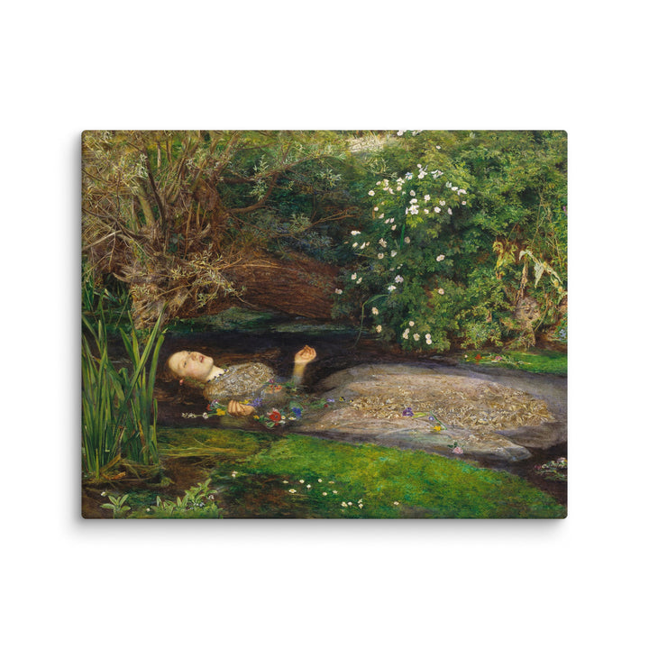 Leinwand - John Everett Millais, Ophelia John Everett Millais ohne Rahmen / 41x51 cm (16″×20″) artlia
