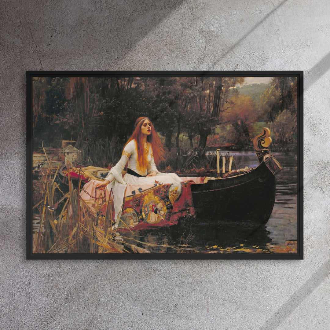 Leinwand - John William Waterhouse, Die Dame von Shalott John William Waterhouse artlia