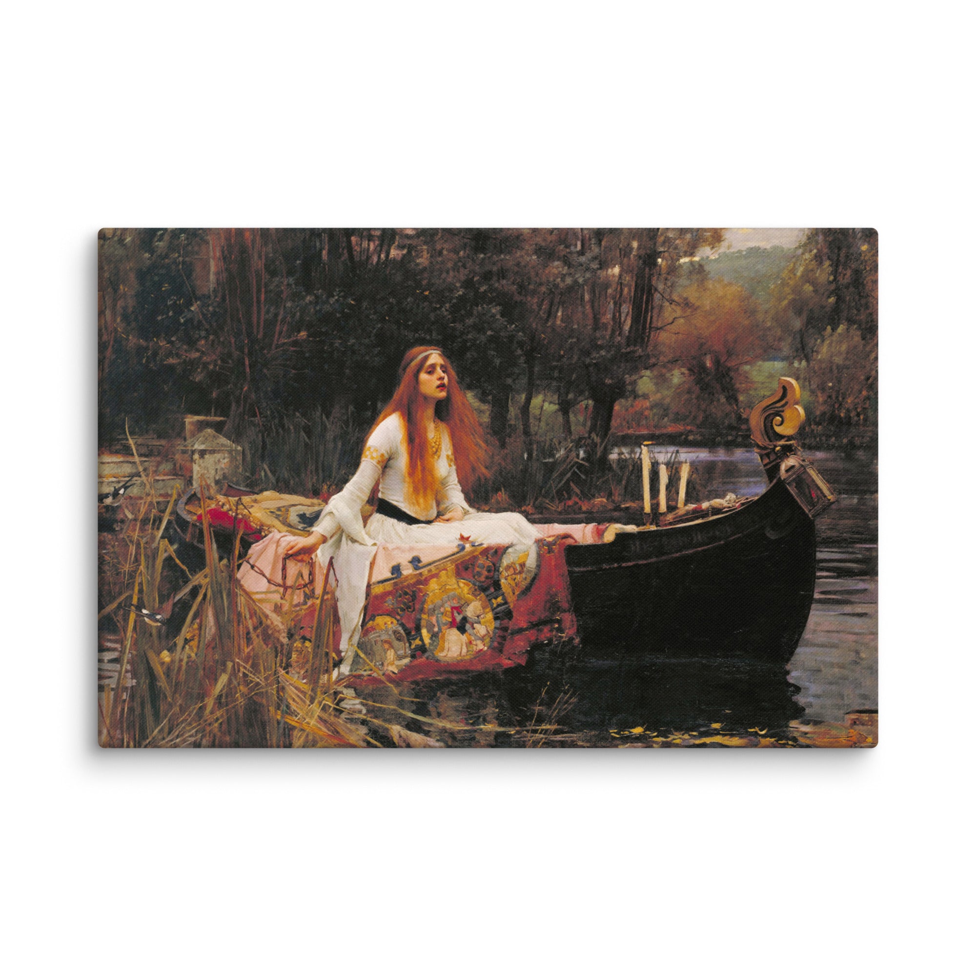 Canvas - John William Waterhouse, The Lady of Shalott – ARTLIA