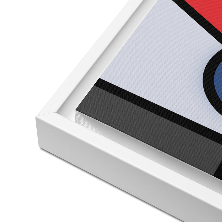 Leinwand - "LOVE" im Stil von Mondrian Kuratoren von artlia artlia