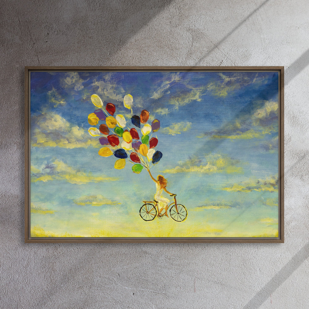 Leinwand - Luftballons am Himmel Kuratoren von artlia artlia