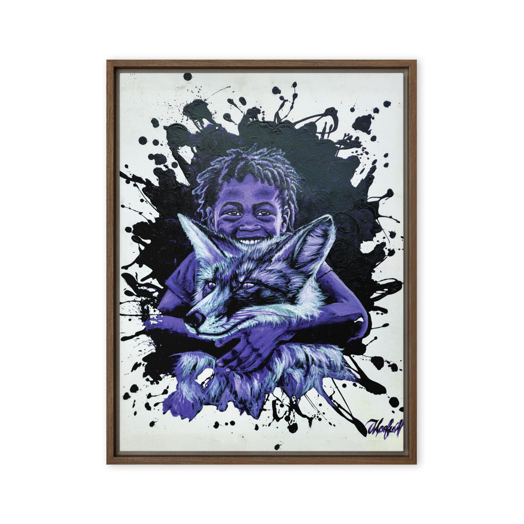 Leinwand - Mischief Core, Nokuthula M Mpofu Nokuthula M Mpofu Braun / 46x61 cm (18″×24″) artlia