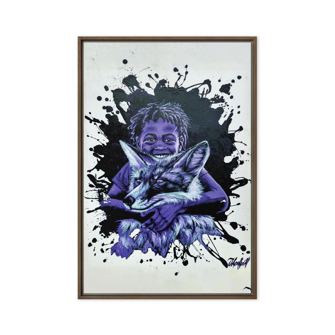 Leinwand - Mischief Core, Nokuthula M Mpofu Nokuthula M Mpofu Braun / 51x76 cm (20″×30″) artlia