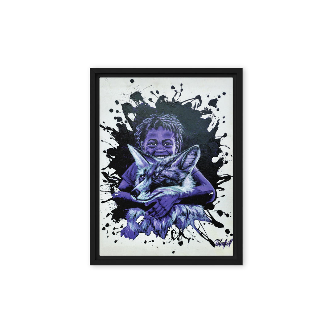 Leinwand - Mischief Core, Nokuthula M Mpofu Nokuthula M Mpofu Schwarz / 31x41 cm (12″×16″) artlia