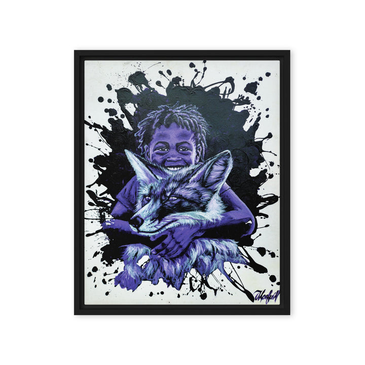 Leinwand - Mischief Core, Nokuthula M Mpofu Nokuthula M Mpofu Schwarz / 41x51 cm (16″×20″) artlia