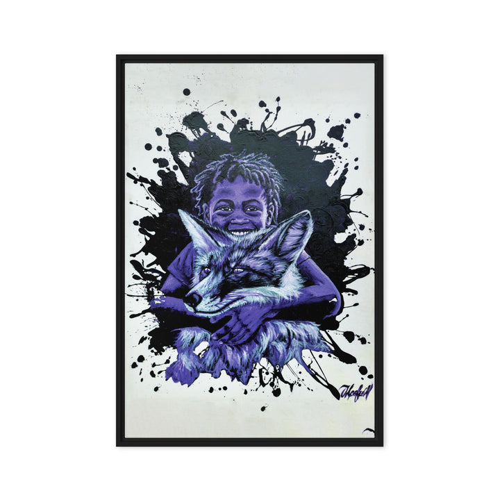 Leinwand - Mischief Core, Nokuthula M Mpofu Nokuthula M Mpofu Schwarz / 51x76 cm (20″×30″) artlia