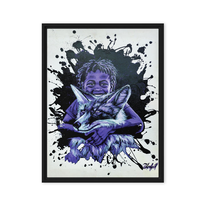 Leinwand - Mischief Core, Nokuthula M Mpofu Nokuthula M Mpofu Schwarz / 61x81 cm (24″×32″) artlia