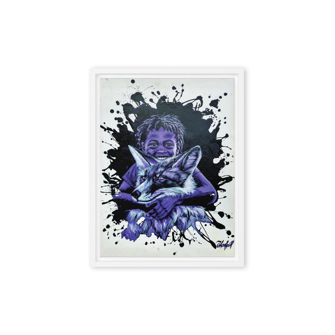 Leinwand - Mischief Core, Nokuthula M Mpofu Nokuthula M Mpofu Weiß / 31x41 cm (12″×16″) artlia