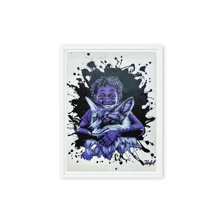 Leinwand - Mischief Core, Nokuthula M Mpofu Nokuthula M Mpofu Weiß / 31x41 cm (12″×16″) artlia