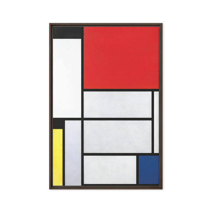 Leinwand - Mondrian, Tableau I Piet Mondrian Braun / 61x91 cm (24″×36″) artlia