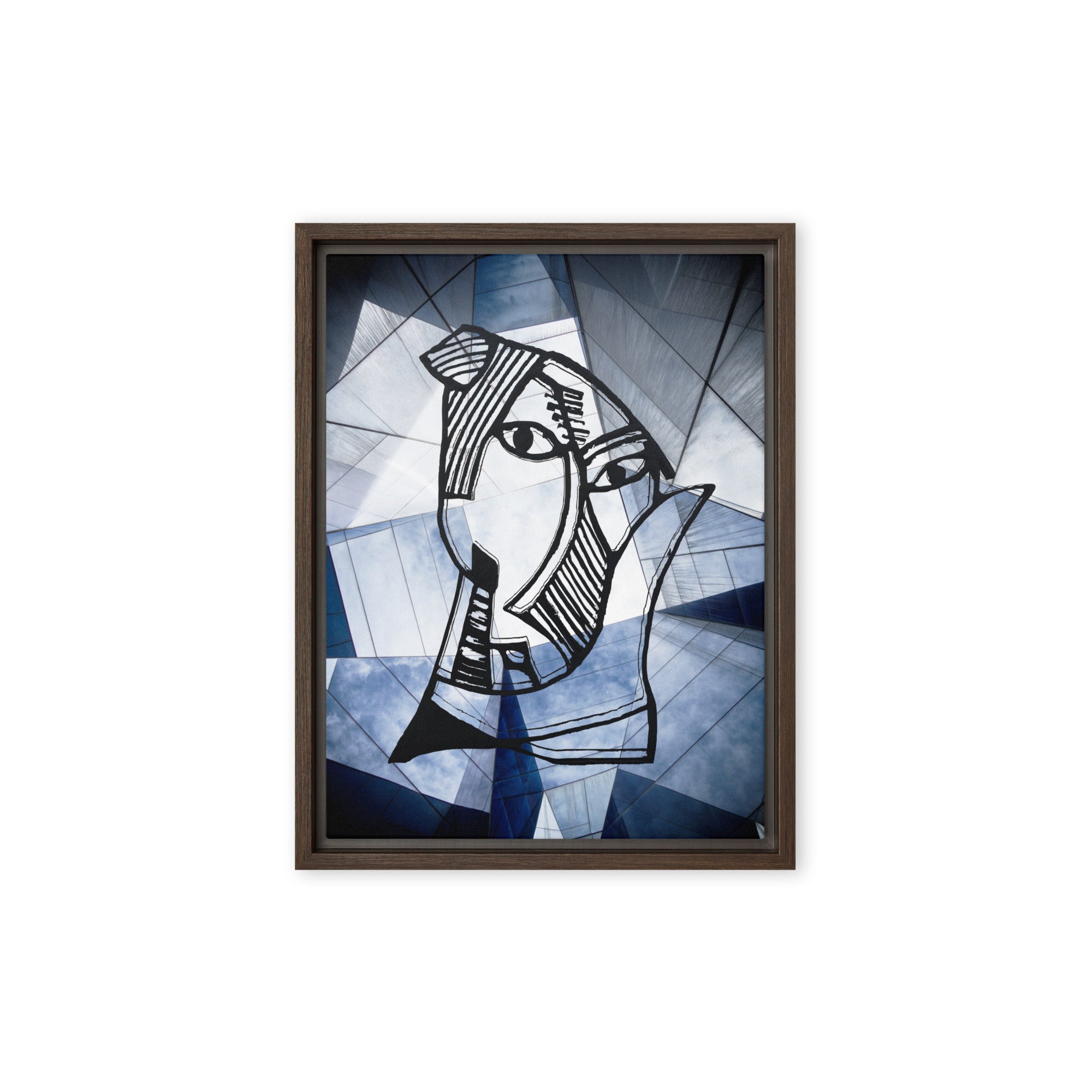 Leinwand - Pablo Picasso, Les Demoiselles d'Avignon