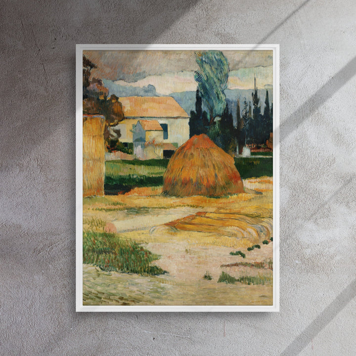 Leinwand - Paul Gauguin, Landschaft bei Arles artlia