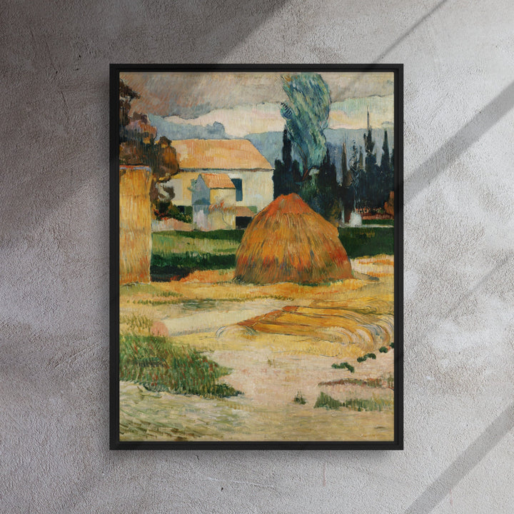 Leinwand - Paul Gauguin, Landschaft bei Arles artlia