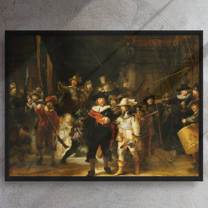 Leinwand - Rembrandt van Rijn, Die Nachtwache Rembrandt van Rijn artlia