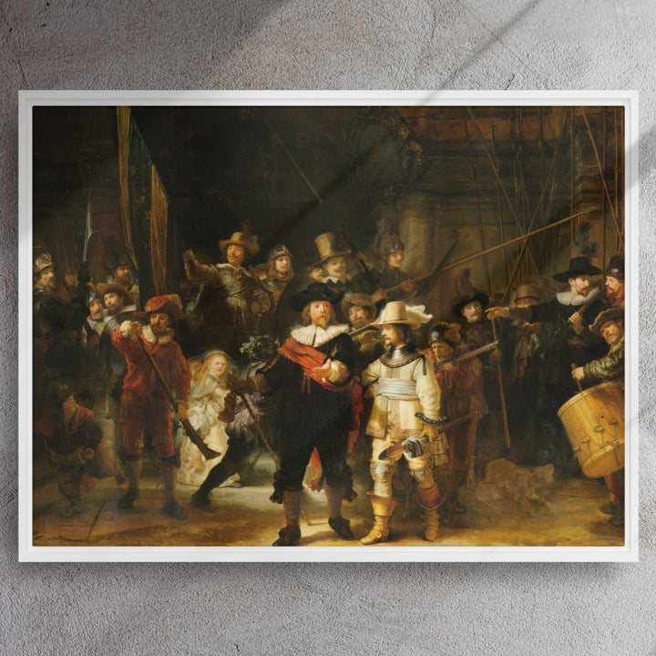 Leinwand - Rembrandt van Rijn, Die Nachtwache Rembrandt van Rijn artlia