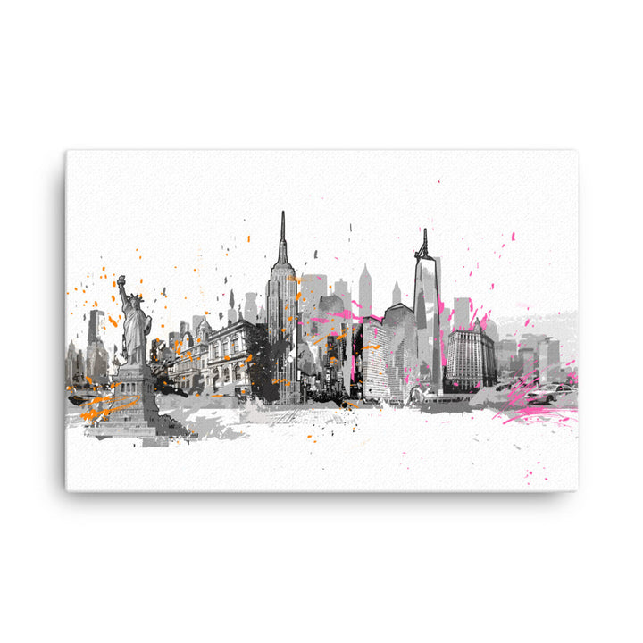 Leinwand - Skyline New York Marko Kurth ohne Rahmen / 61x91 cm (24″×36″) artlia