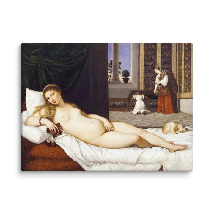 Leinwand - Tizian, Venus von Urbino Tizian ohne Rahmen / 31x41 cm (12″×16″) artlia