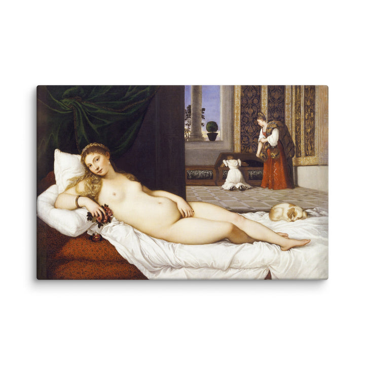 Leinwand - Tizian, Venus von Urbino Tizian ohne Rahmen / 51x76 cm (20″×30″) artlia