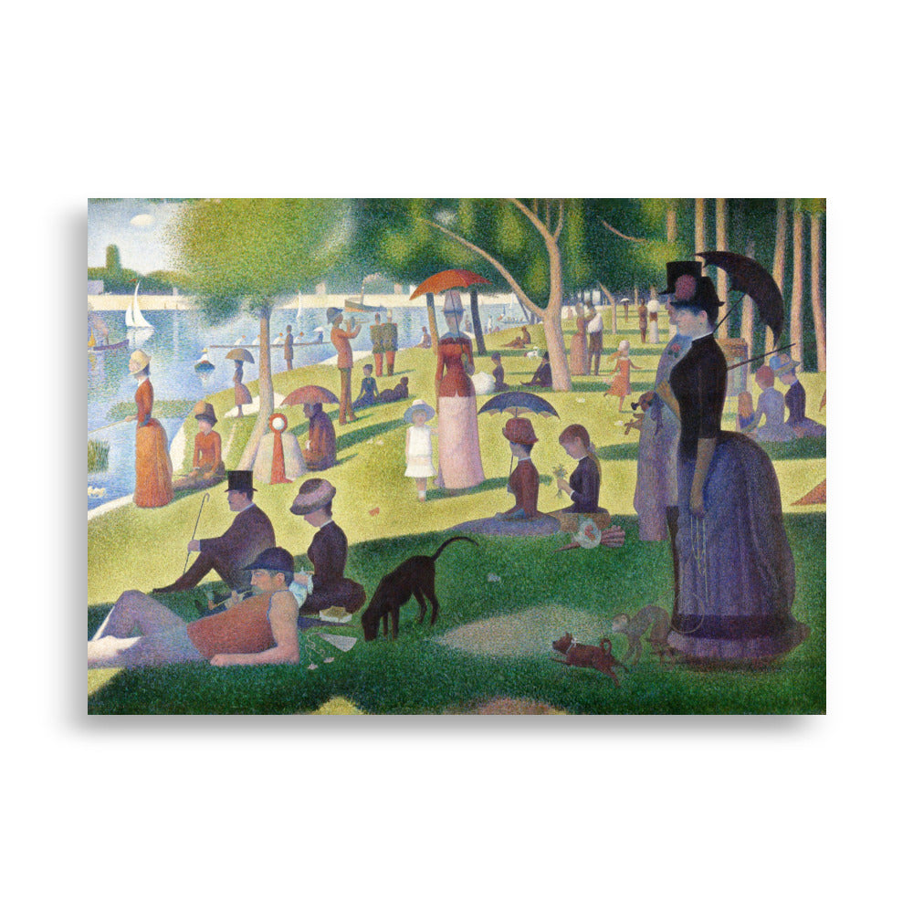 Poster - Ein Sonntagnachmittag auf der Insel La Grande Jatte Georges Seurat artlia