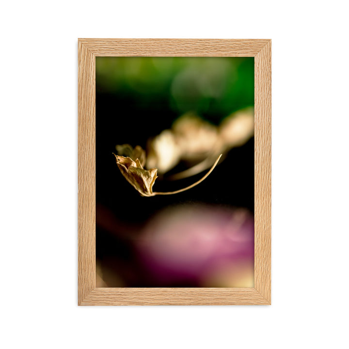 Poster - Falling Leaf Kuratoren von artlia Oak / 21×30 cm artlia