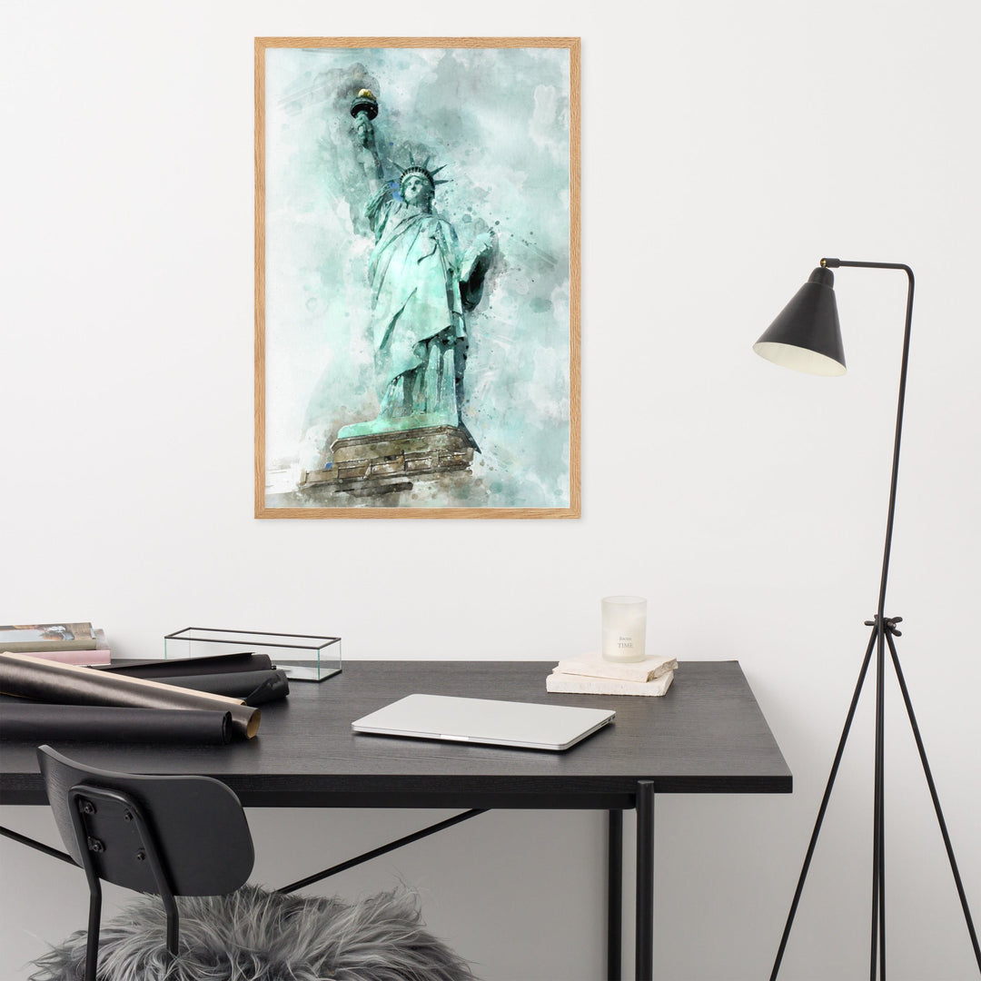 Poster - Freiheitsstatue Kuratoren von artlia artlia