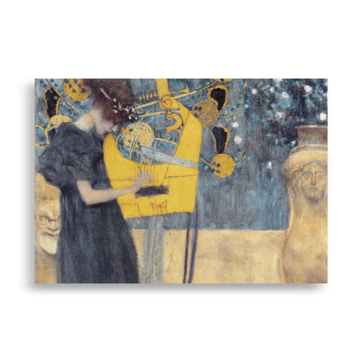 Poster - Gustav Klimt, Die Musik Gustav Klimt ohne Rahmen / 21×30 cm artlia