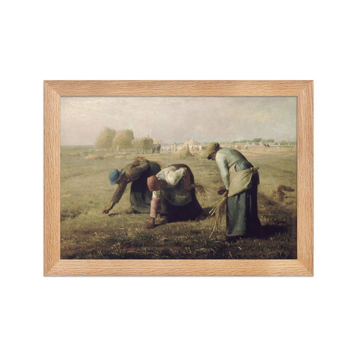 Poster - Jean-François Millet, Die Ährenleserinnen Jean-François Millet Oak / 21×30 cm artlia
