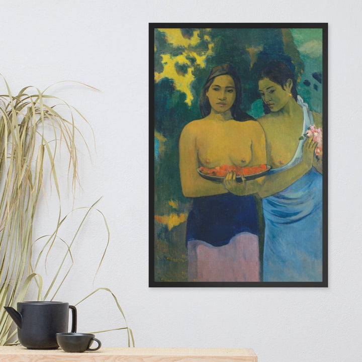 Poster - Paul Gauguin, Tahitische Frauen am Strand artlia