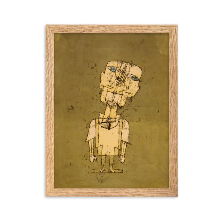 Poster - Paul Klee, Gespenst eines Genies Paul Klee Oak / 30×40 cm artlia