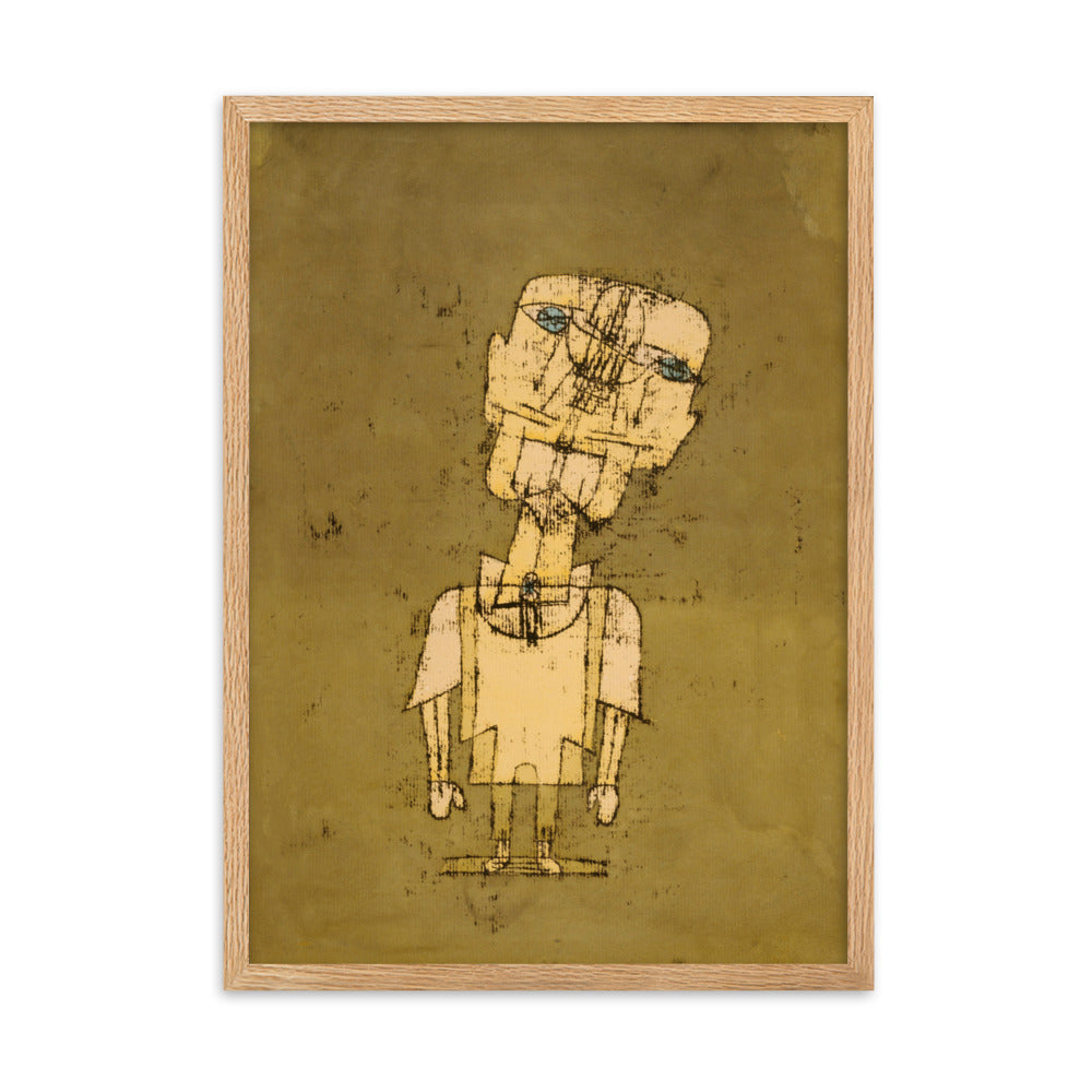 Poster - Paul Klee, Gespenst eines Genies Paul Klee Oak / 50×70 cm artlia