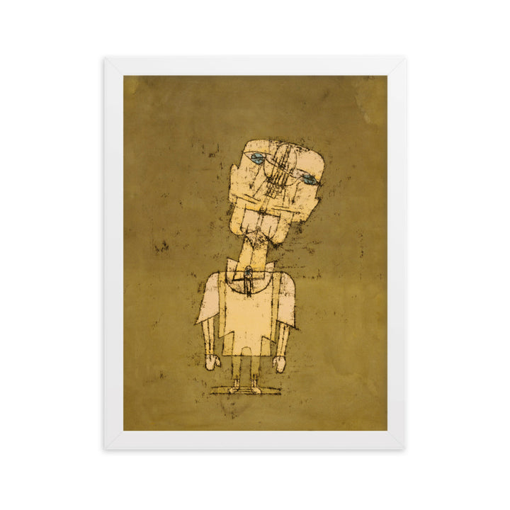 Poster - Paul Klee, Gespenst eines Genies Paul Klee Weiß / 30×40 cm artlia