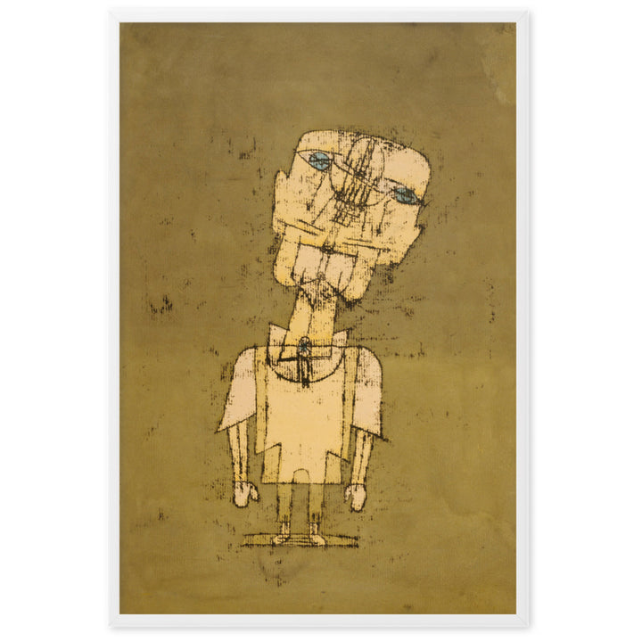 Poster - Paul Klee, Gespenst eines Genies Paul Klee Weiß / 61×91 cm artlia