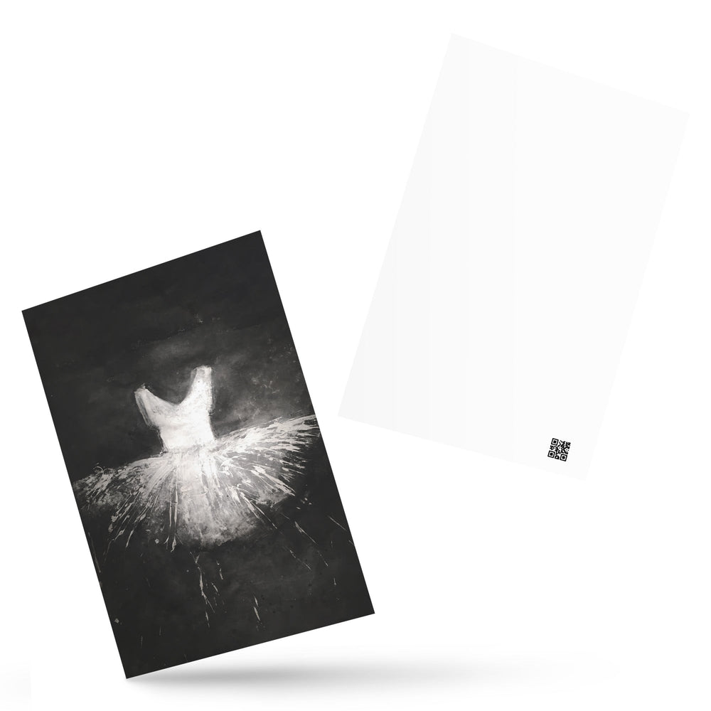 Postkarte - Ballett Kostüm artlia