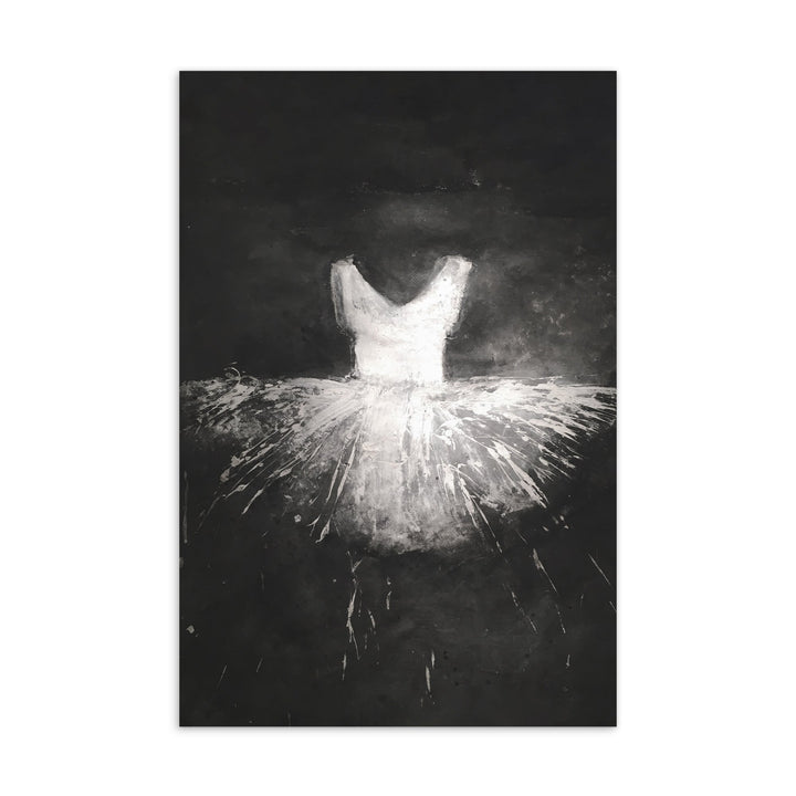 Postkarte - Ballett Kostüm artlia
