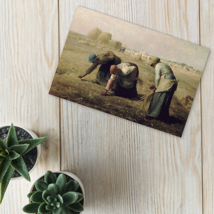 Postkarte - Jean-François Millet, Die Ährenleserinnen artlia