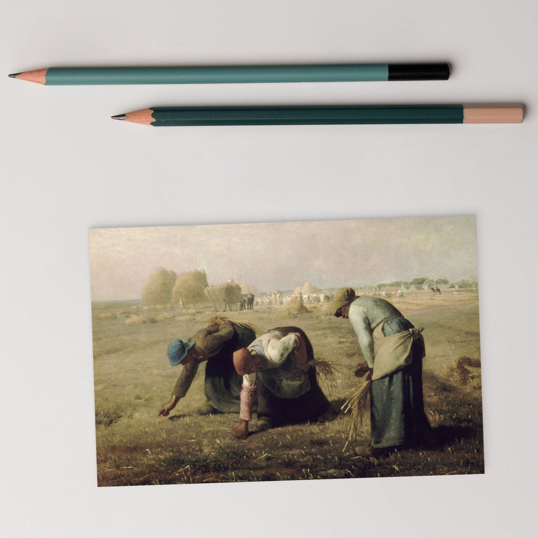 Postkarte - Jean-François Millet, Die Ährenleserinnen artlia