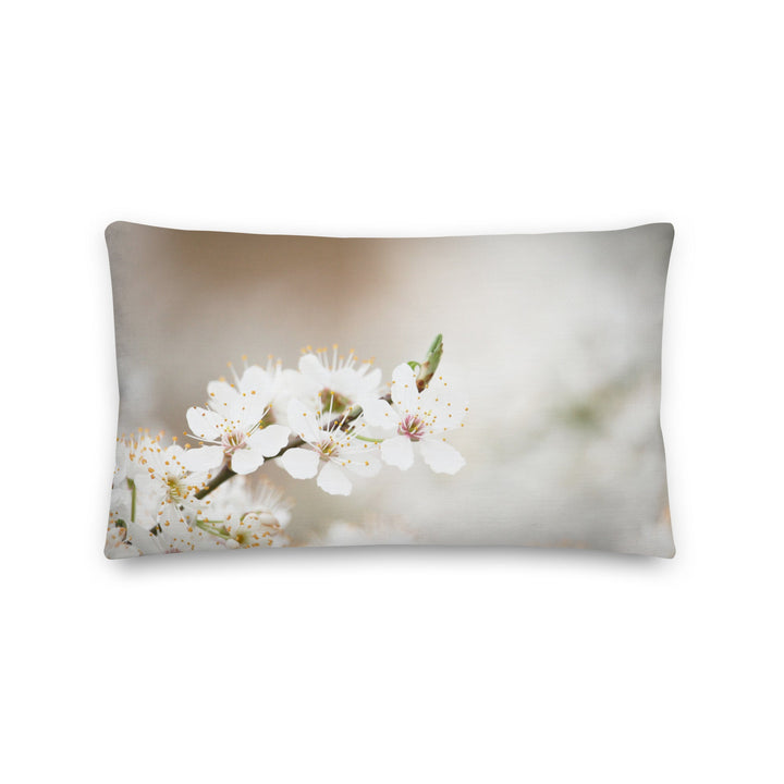 Premium-Kissen - Kirschblüten Kuratoren von artlia 50x30 cm (20″×12″) artlia