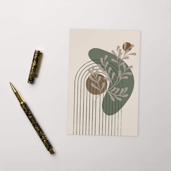 Carte postale - Jardin en spirale