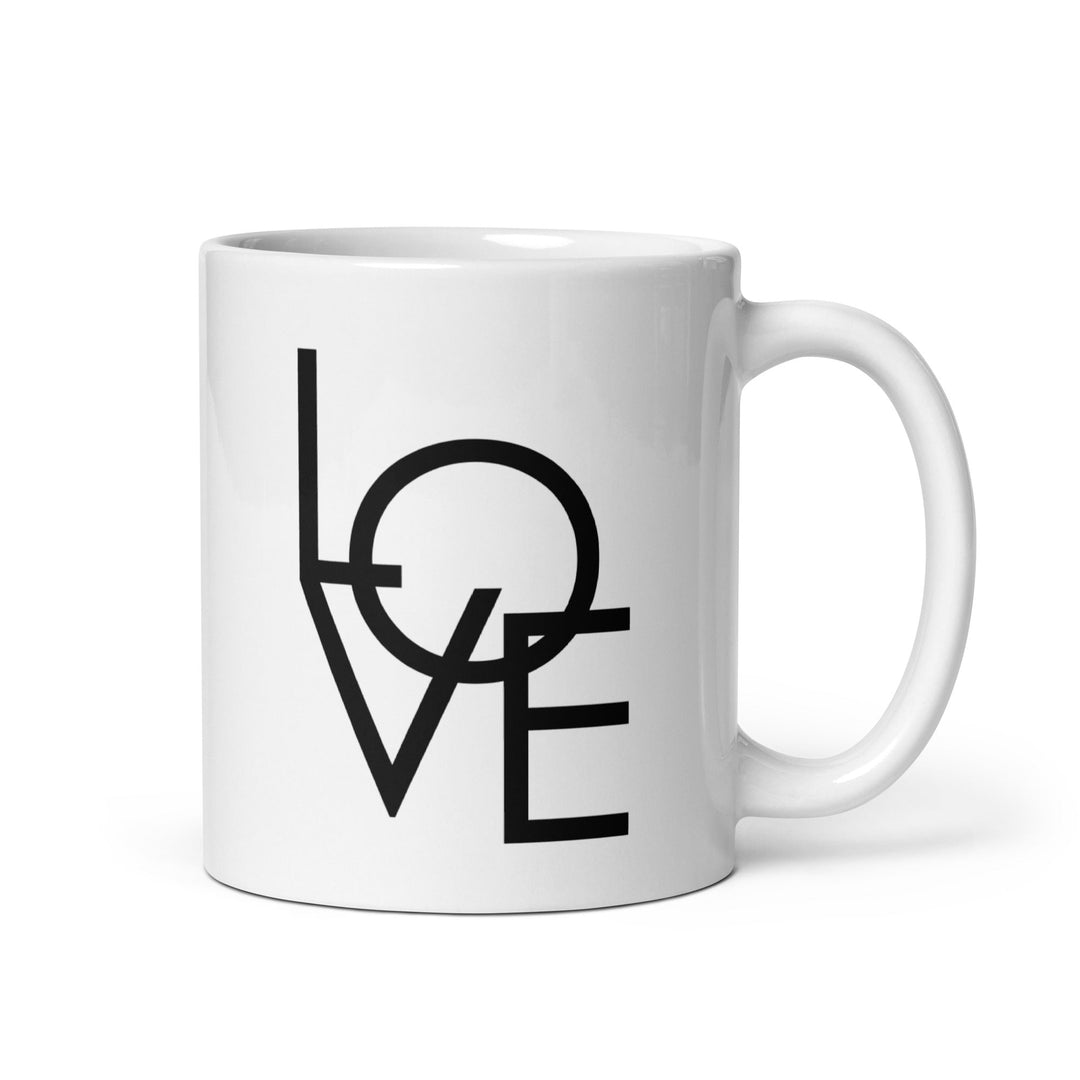 Tasse - LOVE in Gothic Kuratoren von artlia 0.33 L (11 oz) / weiß artlia