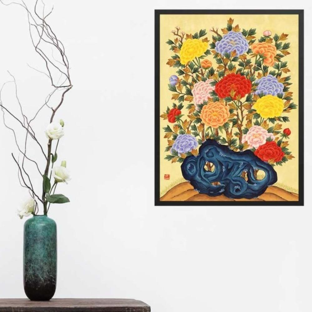  HABEN ARTWORK Vintage Earthenware Clay pots Print On Canvas  Wall Artwork Modern Photography Home Decor Unique Pattern Stretched and  Framed 3 Piece: Posters & Prints